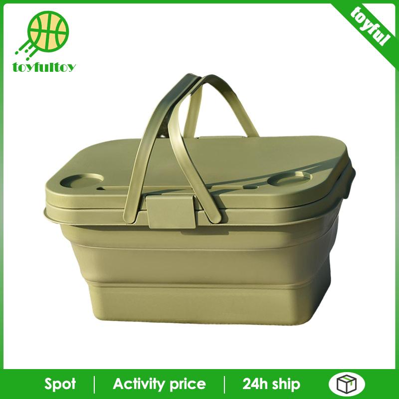 Giỏ Đựng Đồ Dùng Có Thể Gấp Gọn Tiện Dụng Mang Theo Cắm Trại / Dã Ngoại