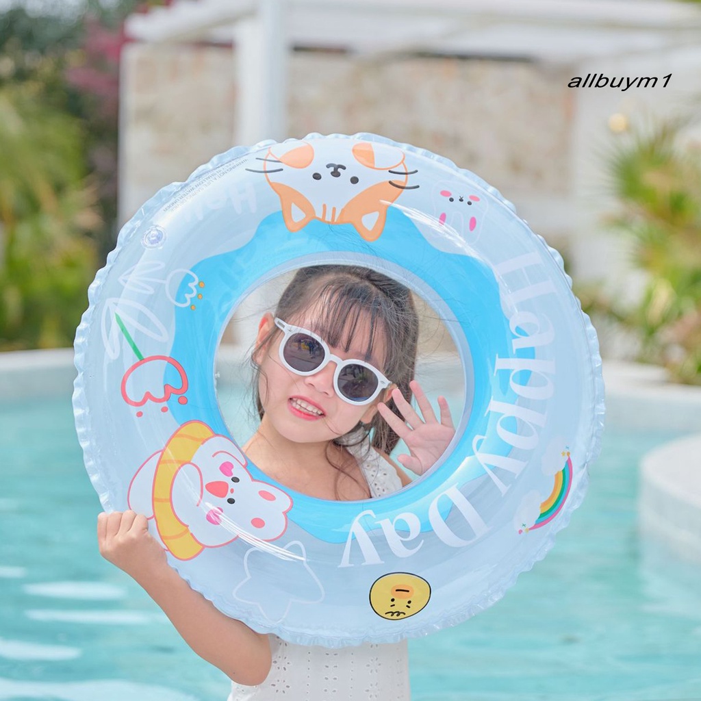 Phao Bơi Tròn Chất Liệu Carton Dày Dặn Vui Nhộn Cho Bé