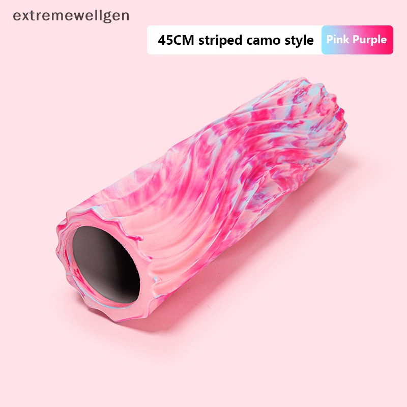 [Cực Tốt] Thanh Lăn Xốp Eva Họa Tiết Rằn Ri Hỗ Trợ Tập Yoga