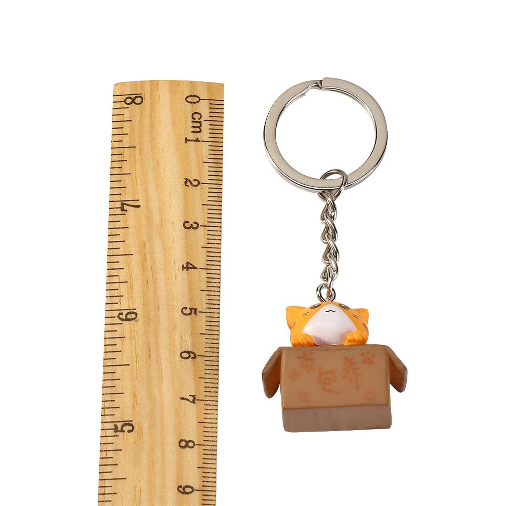 Móc Khóa Kim Loại Hình Chú Mèo Nhỏ Xinh Xắn Thời Trang