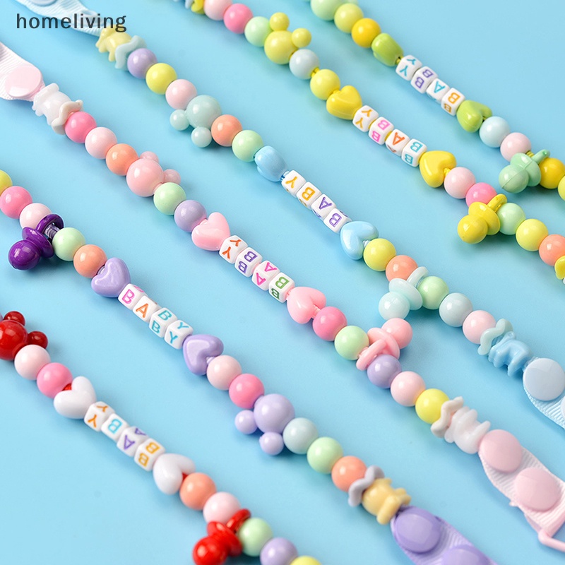 1 Dây Kẹp Núm Vú Giả Họa Tiết Hoạt Hình Có Thể Điều Chỉnh Cho Bé