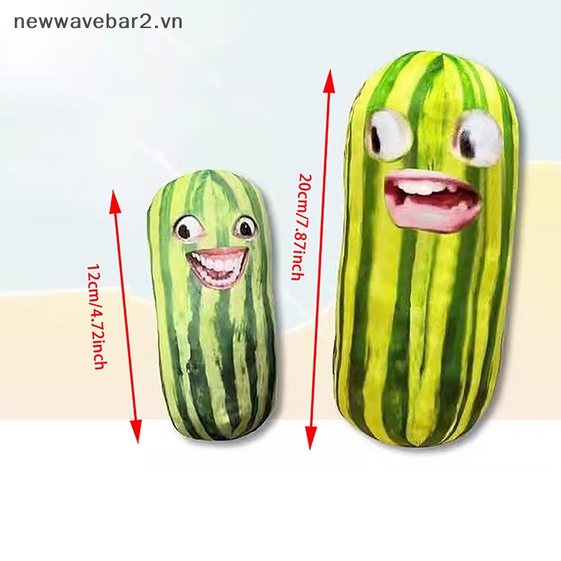 [Mới] Móc Khóa Hình Dưa Hấu Nhồi Bông Sáng Tạo Vui Nhộn Dành Cho Ba Lô Nữ Sinh Nhật Trẻ Em.