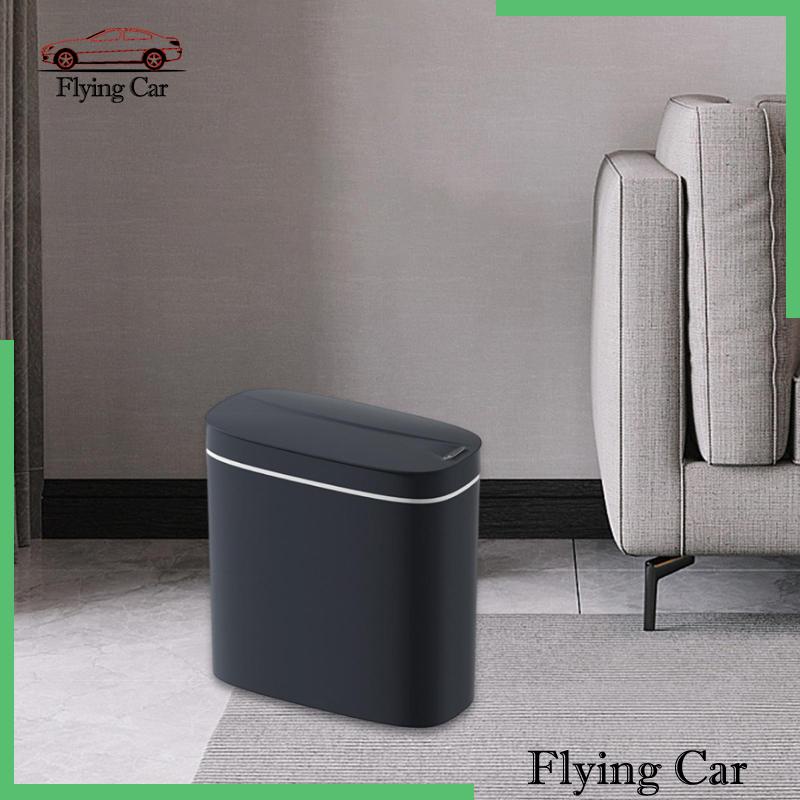 Thùng Rác Cảm Ứng Thông Minh Tự Động 14L Tiết Kiệm Không Gian Cho Góc Nhà Vệ Sinh