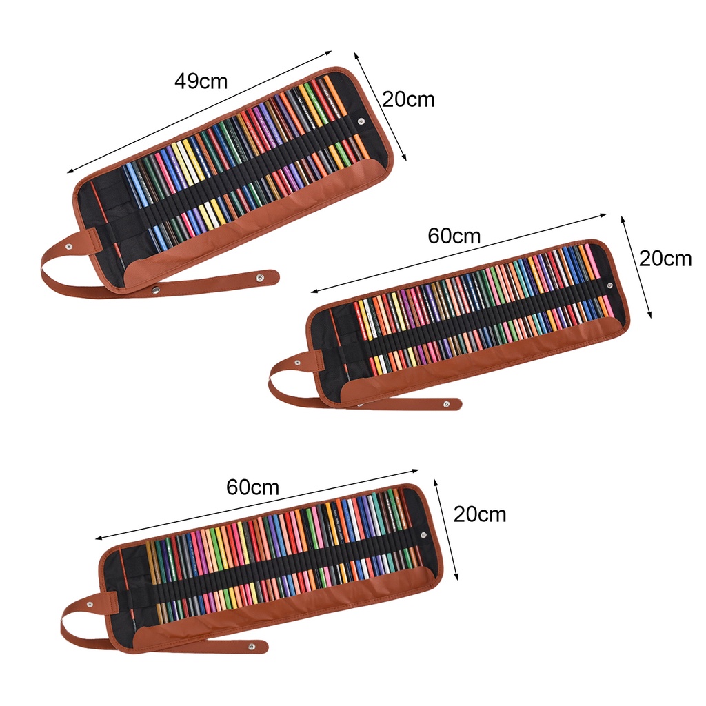 Ny-1 Bộ Bút Chì Màu 36 / 48 / 50 Lõi Mềm Có Thể Hòa Tan Bằng Gỗ