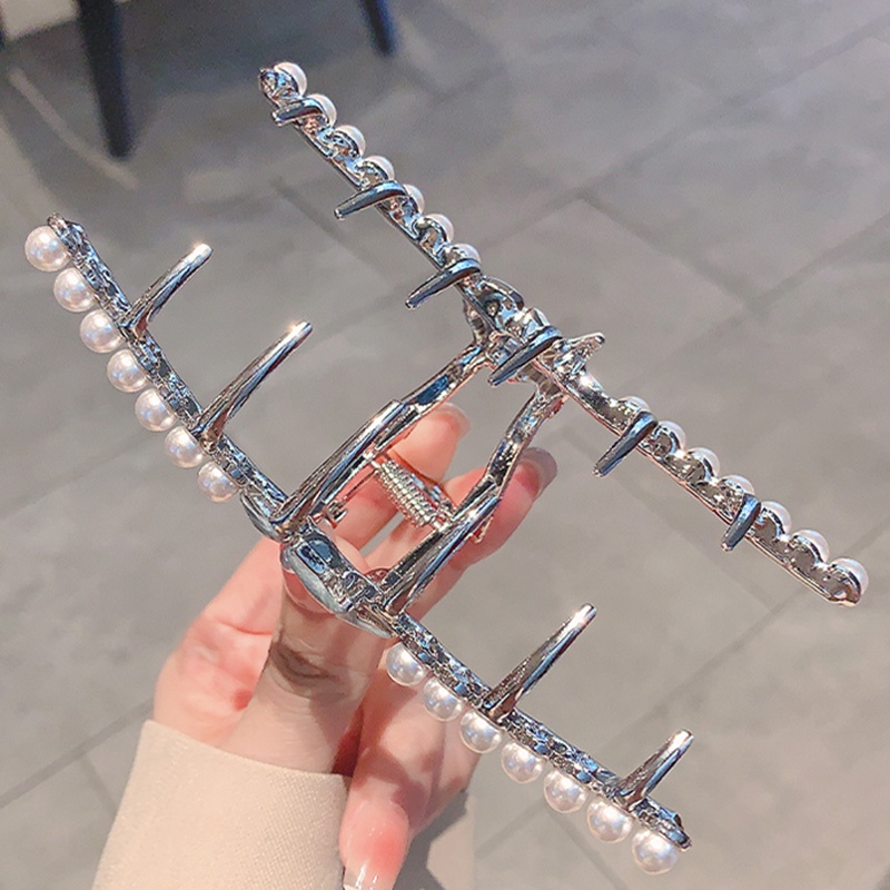 Kẹp Tóc Hình Vỏ Sò / Sao Biển / Ngọc Trai Độc Đáo Phong Cách