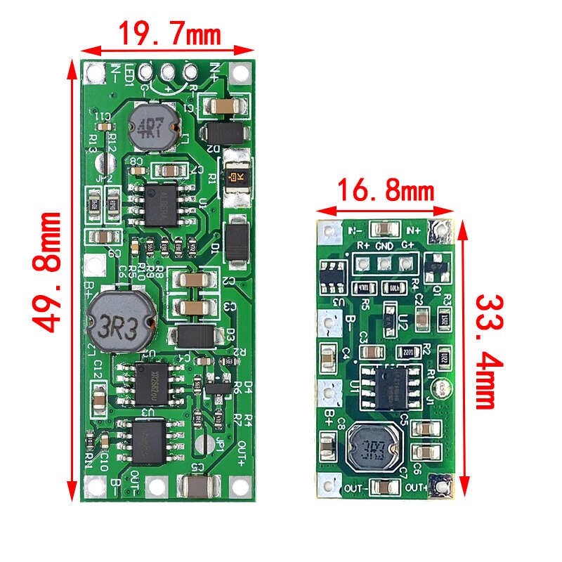 Mô Đun Tăng Áp DC 5V 9V 12V Cho Pin Lithium 18650 Sự Bảo Vệ