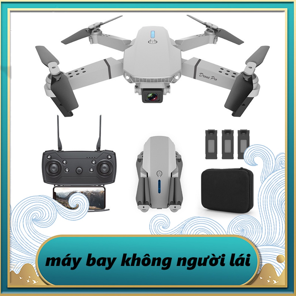 【Có 3 pin】Drone 4K HD Camera Kép Có Định Vị 1080P WiFi