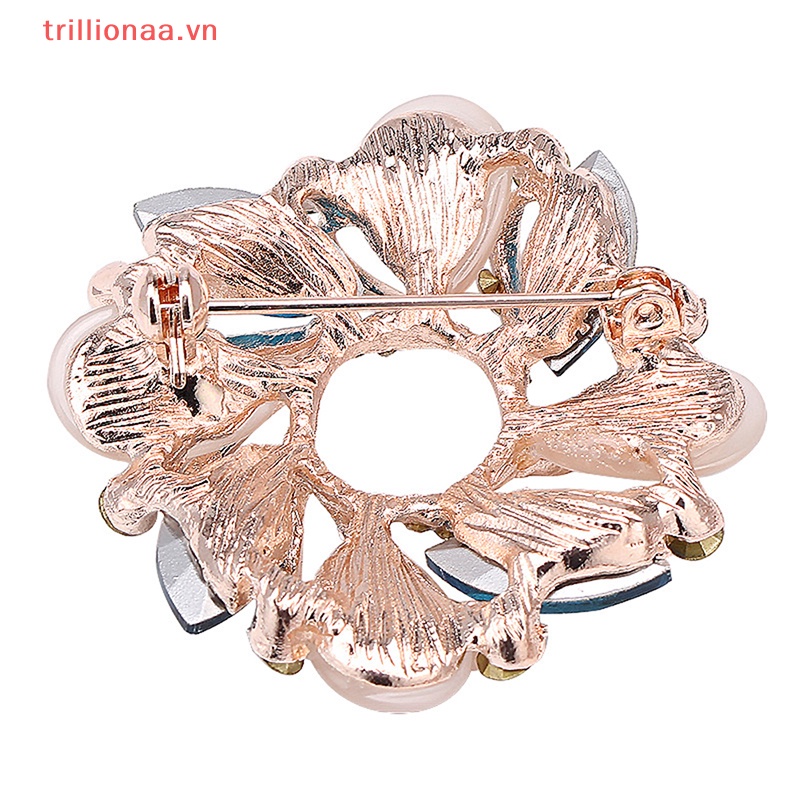 Trillionaa 1 Trâm Cài Áo Hình Bauhinia Pha Lê Thời Trang Mới Cho Nữ VN