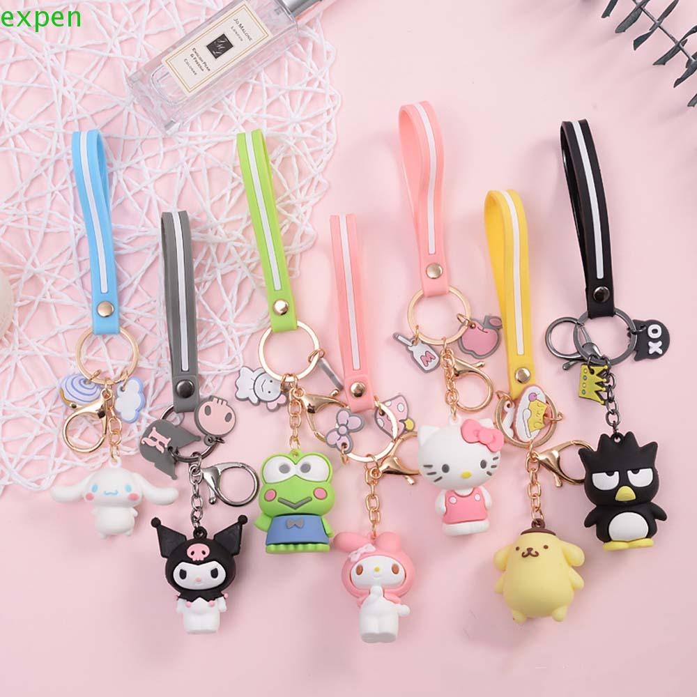 Móc khóa hình chim cánh cụt dễ thương bằng PVC