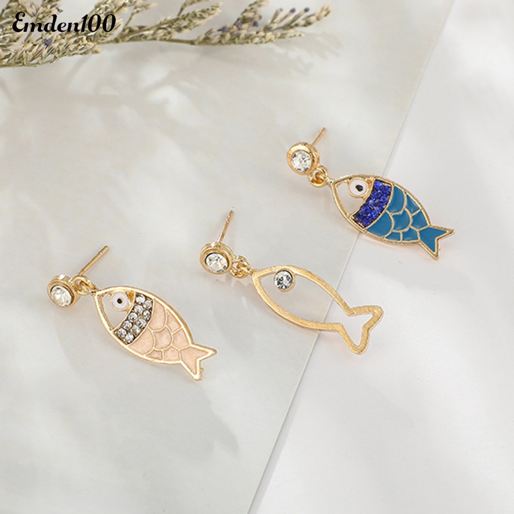 Bộ 3 Khuyên Tai Nữ Trang Phong Cách Bohemian