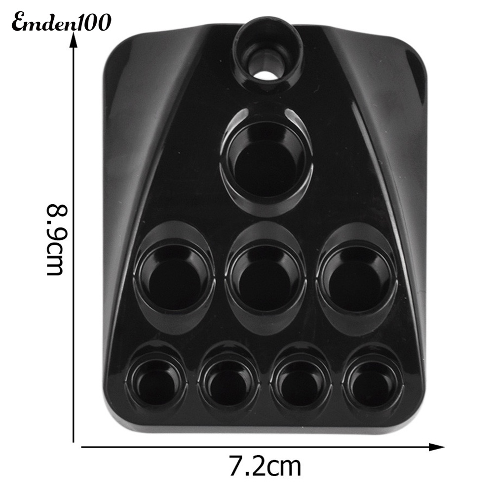 Giá Đỡ Mực Xăm 9 Lỗ Bằng Nhựa Tiện Lợi