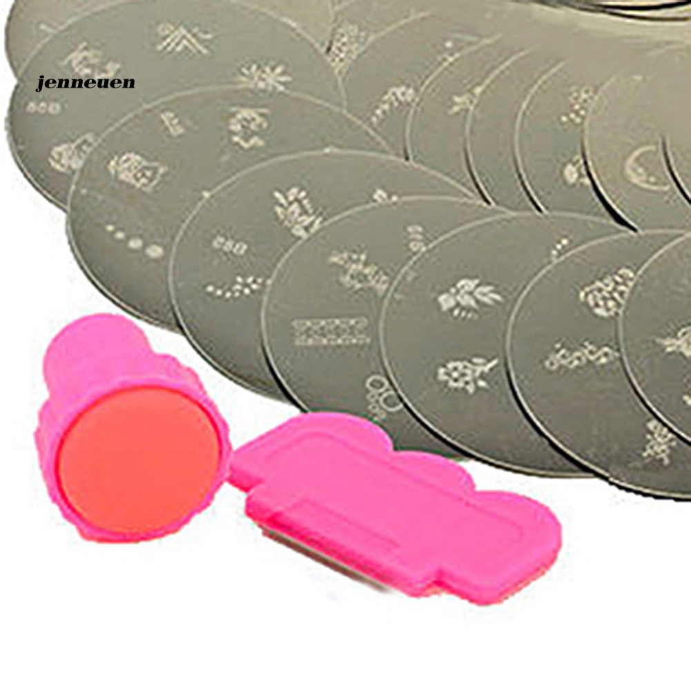 Set 10 Con Dấu Trang Trí Móng Tay Nghệ Thuật