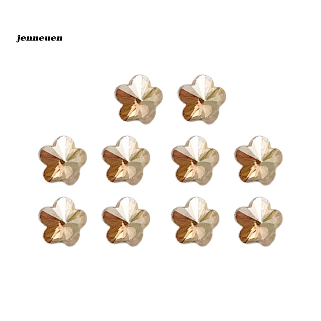 Set 10 Phụ Kiện Đính Đá Trang Trí Móng Tay Nghệ Thuật