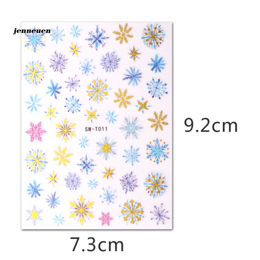 Miếng Dán Trang Trí Móng Tay Màu Sắc Tươi Sáng Không Mùi