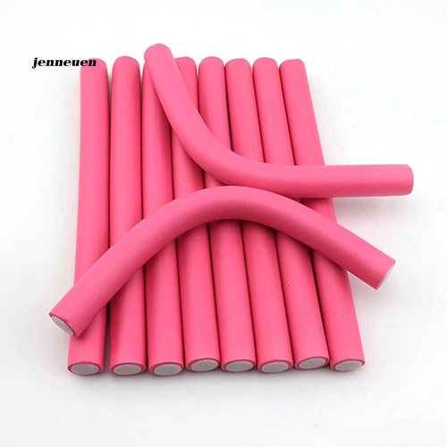 Bộ 10 Lô Cuốn Tóc Xốp Mềm Mại Tiện Dụng