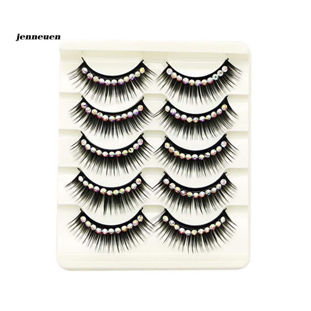 1 Hộp Lông Mi Giả Mini Uốn Cong Trang Điểm Sân Khấu Làm Đẹp