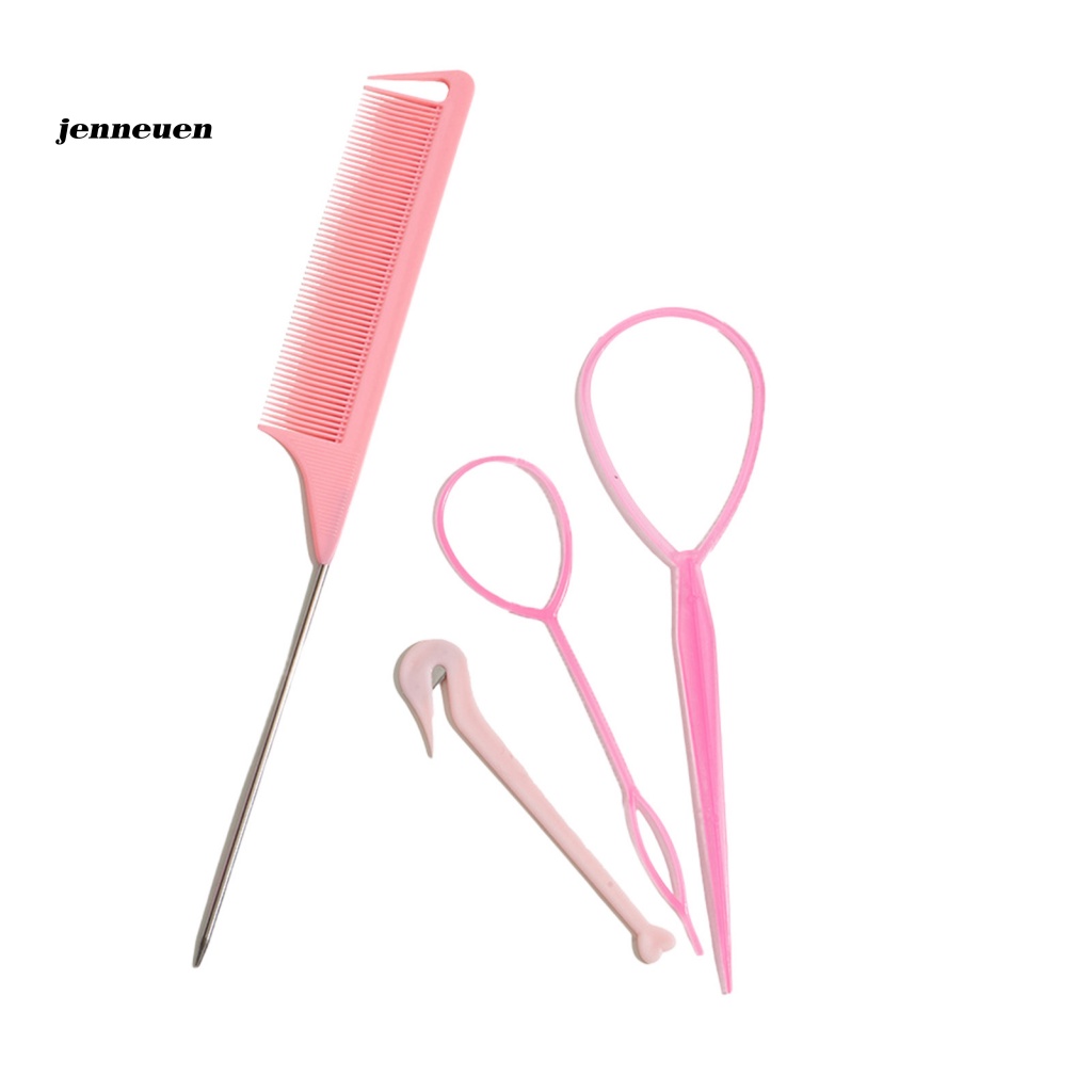 1 Bộ Lược Kẹp Tóc Tạo Kiểu Đa Năng Nhỏ Gọn Cho Salon