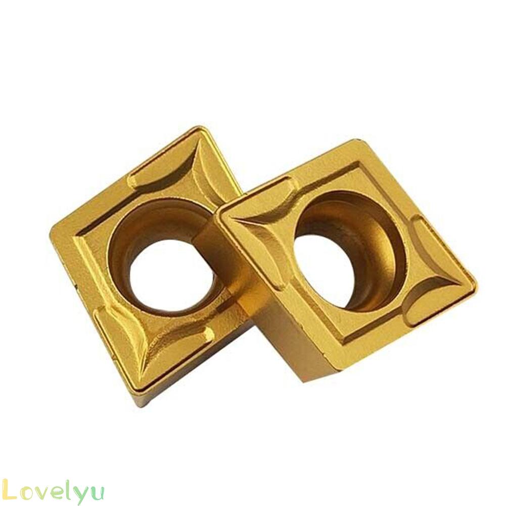 ⭐24H SHIPING ⭐Turning Inserts 10pcs CARBIDE BLADE CCMT 432 CCMT120408 Carbide Cast Iron