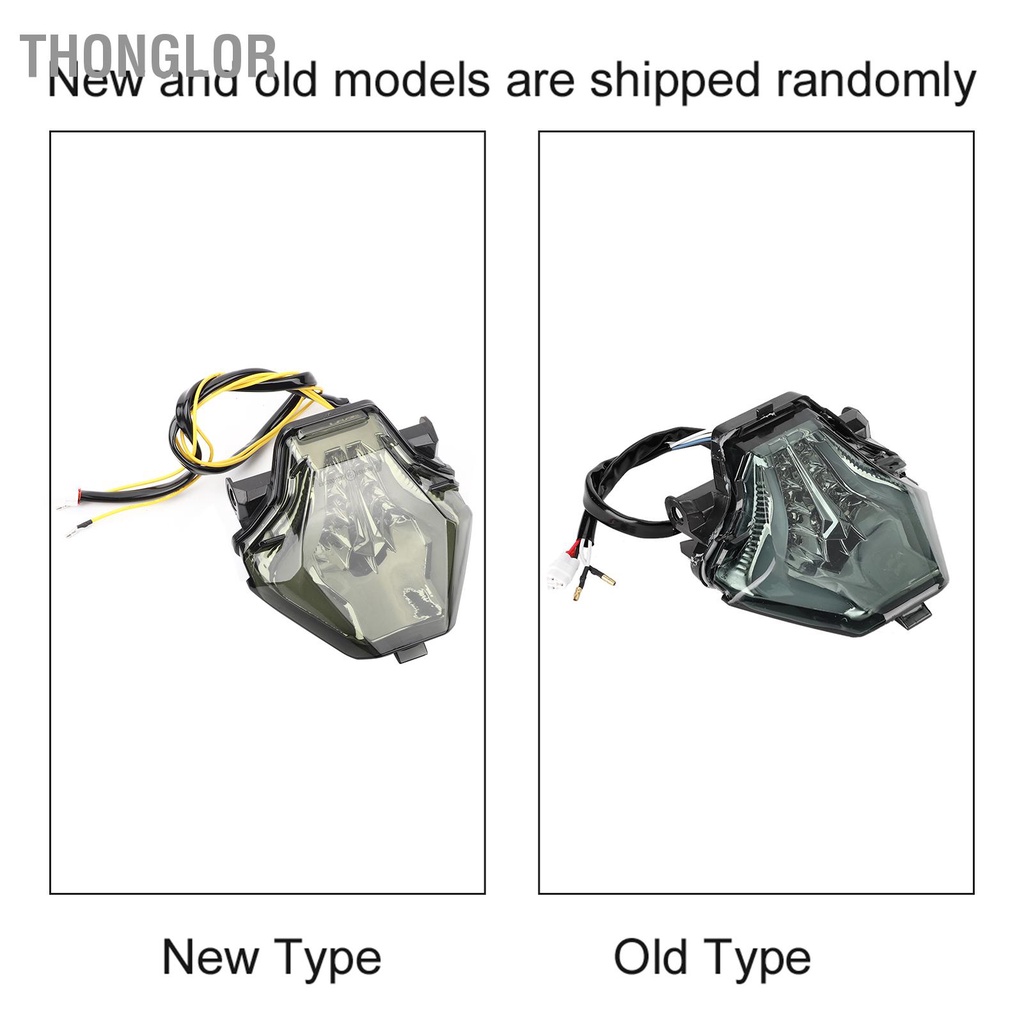 Thonglor Đèn Hậu Sau Hội Phanh Bật LED Phù Hợp Cho Xe Yamaha R25 R3 MT03 MT07 MT-25 FZ-07 Y15ZR ride 2 u