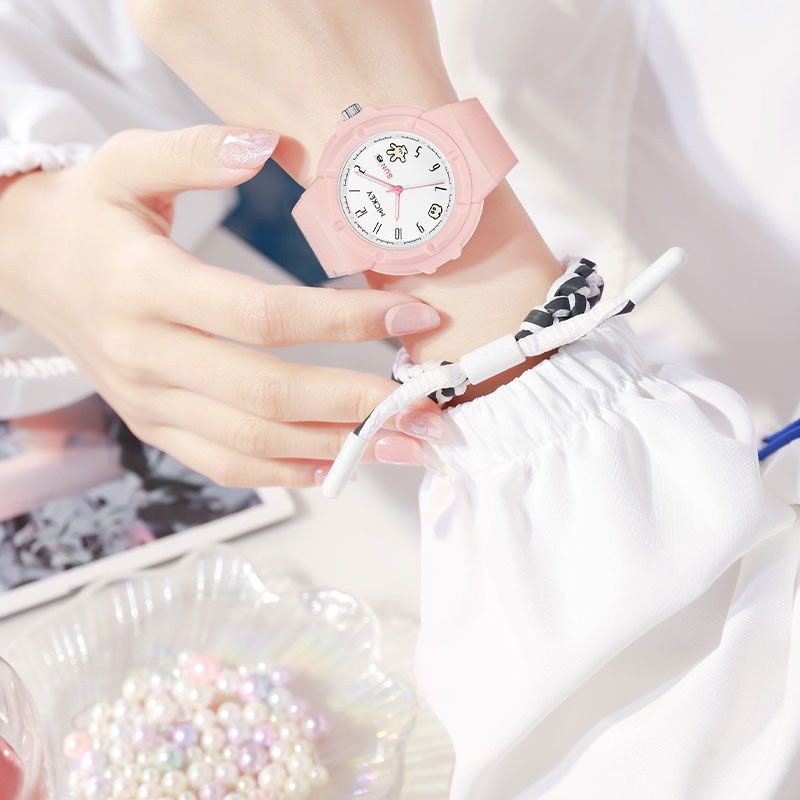 Đồng Hồ Đeo Tay Disney Dạ Quang Chống Thấm Nước Thời Trang Đơn Giản 2023