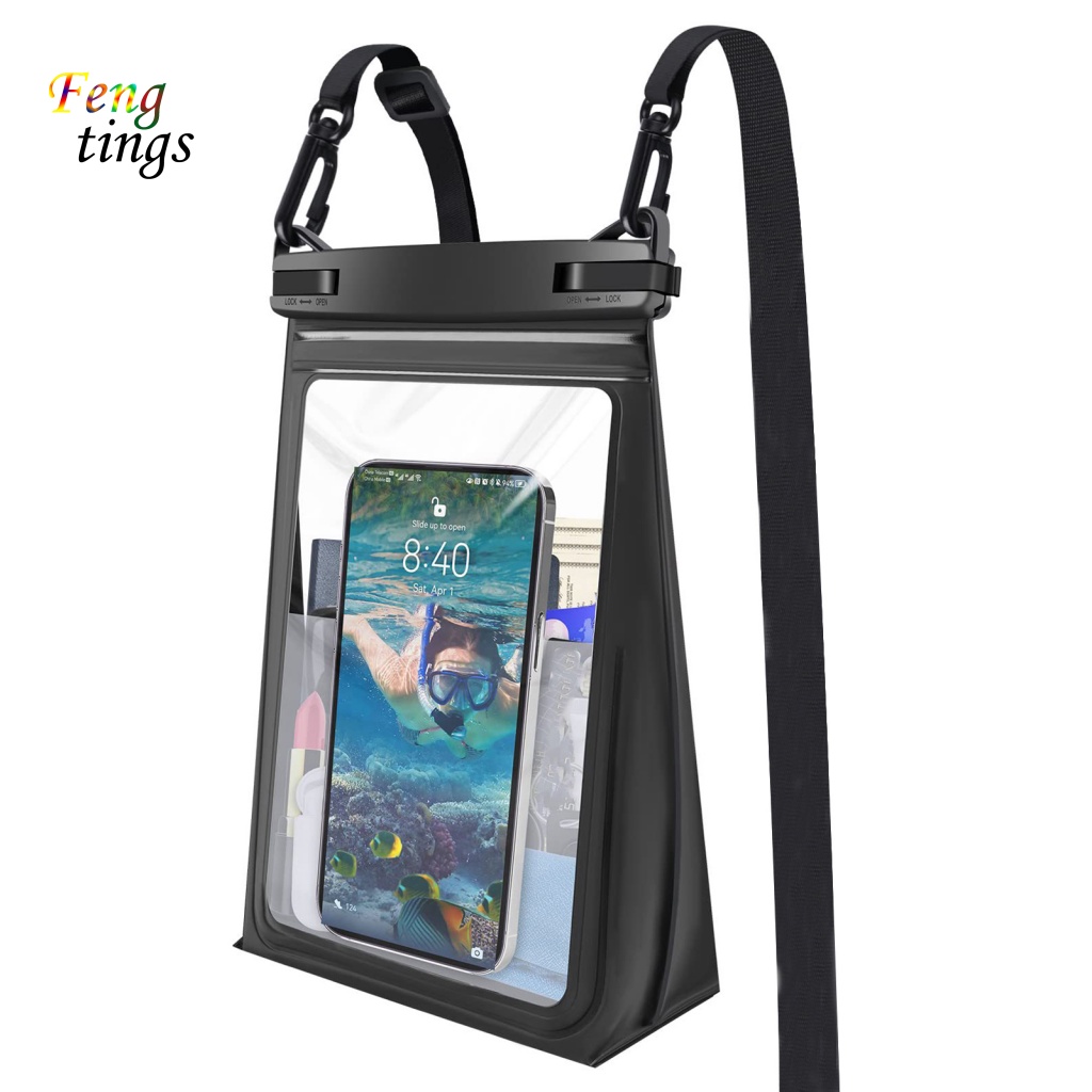 Túi Đựng Điện Thoại Trong Suốt Chống Nước Sức Chứa Lớn Thông Dụng Cho Hoạt Động Dưới Nước