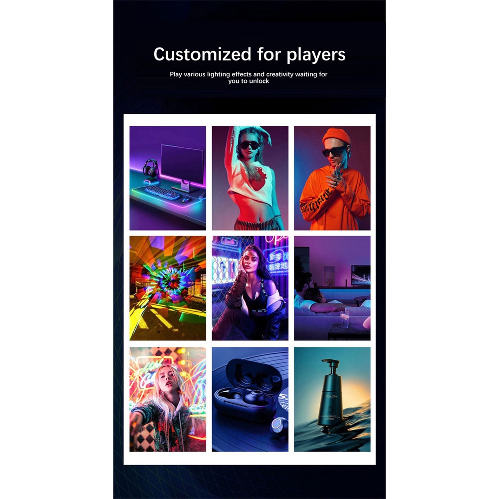 Đèn Led Cầm Tay Rgb Lấp Đầy Ánh Sáng Stick Đèn Bằng Tay Cho Quay Video Chụp Ảnh Lấp Đầy Ánh Sáng Phòng Thu Ánh Sáng Đèn Pin Điều Chỉnh Độ Sáng Selfie Truing1