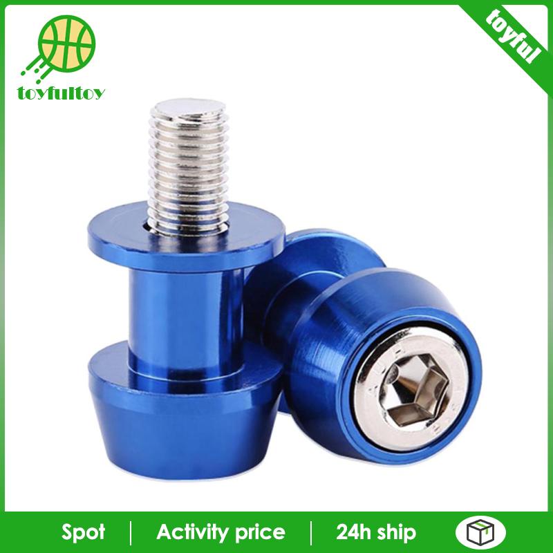 Set 2 Ống Cuộn CNC Màu Đỏ Cho Xe Mô Tô 2009-2014 8mm