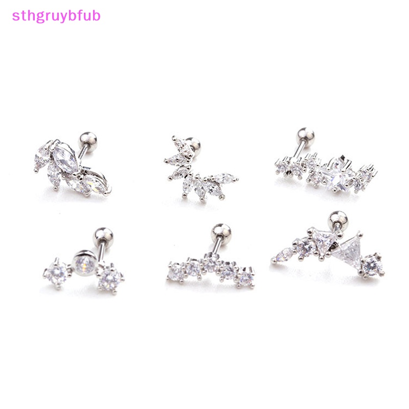 1 Khuyên Tai Nữ Đính Đá Thời Trang