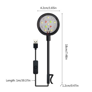 Vil Đèn led Kẹp Trang Trí Bể Cá