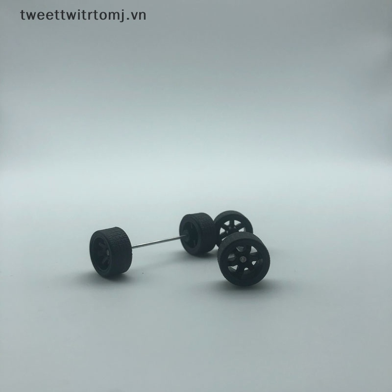 Mô Hình Bánh Xe Mini Tỉ Lệ 1 / 64 Cho Xe Đua Đồ Chơi