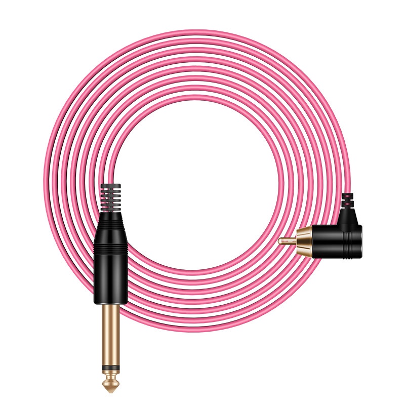 Dây Cáp RCA Dài 2m Bằng Silicon Mềm Chuyên Dụng Cho Máy Xăm