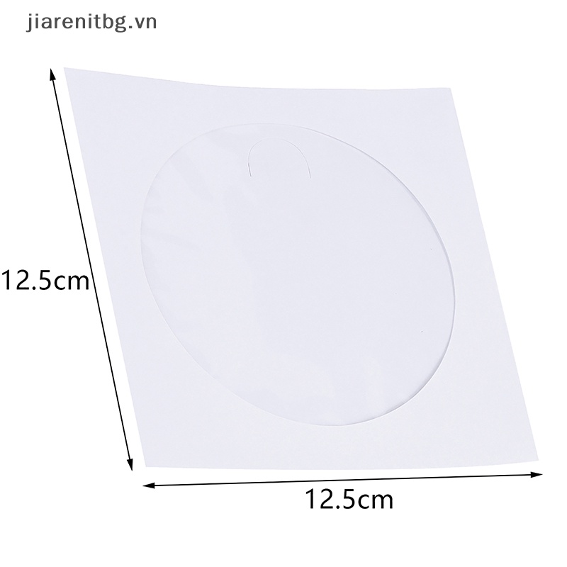 Set 10 / 50 Túi Giấy Đựng Đĩa CD DVD 12.5CM Tiện Dụng