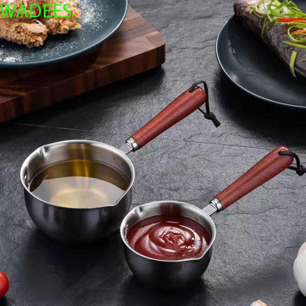 Chảo Chiên Bằng Gỗ Mini Thiết Kế Tay Cầm Bằng Gỗ Tiện Dụng