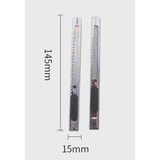 Combo 2 dao rọc giấy inox mini