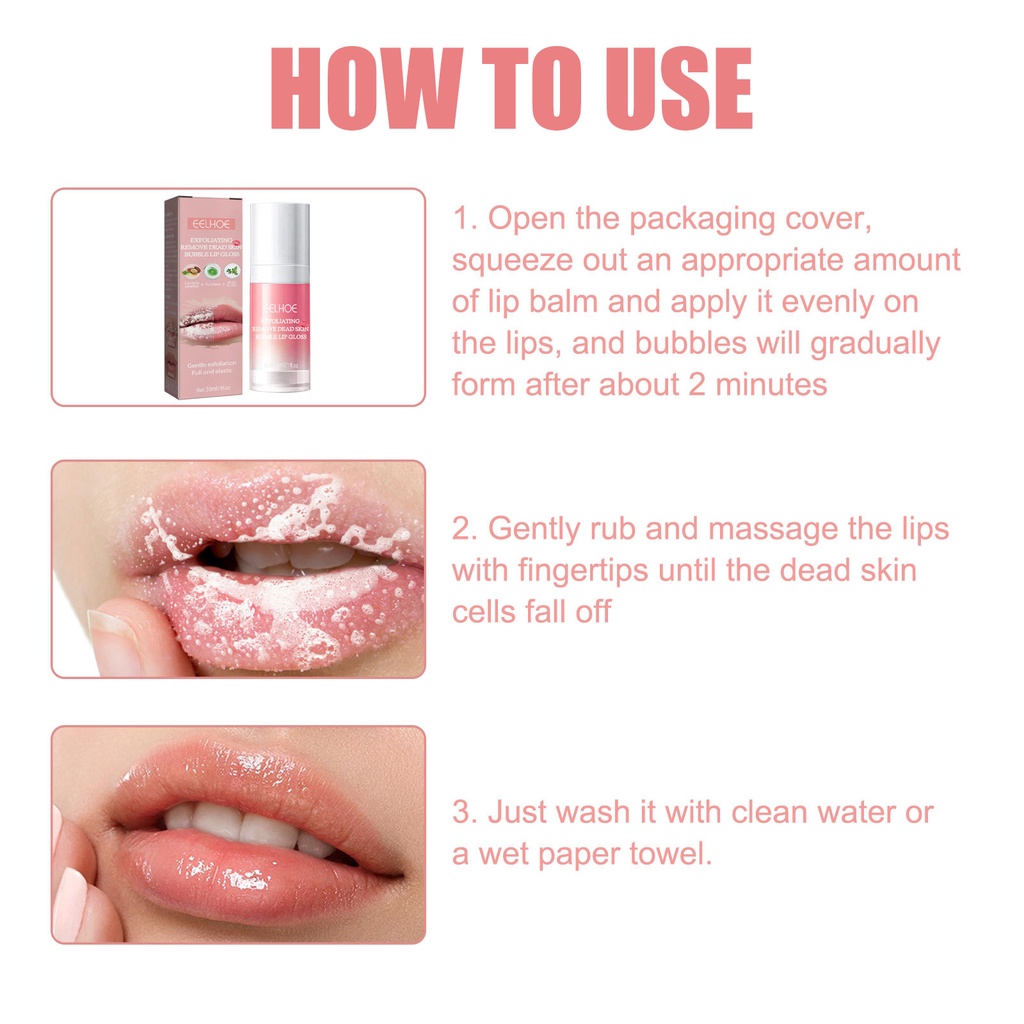 Gel Tẩy Tế Bào Chết Toàn Diện Dưỡng Ẩm Cho Môi Dung Tích 12ML