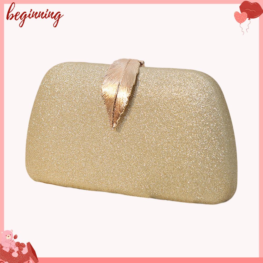 ✿ Bắt Đầu ✿ Ví Cầm Tay Phối Dây Xích Thời Trang 2023 Dành Cho Nữ