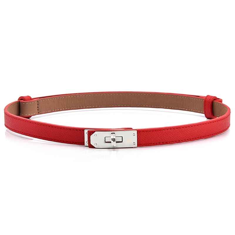 Ivy ladies alloy buckle belt thắt lưng thắt lưng mỏng cho dress jeans có thể điều chỉnh