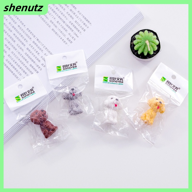 Gôm Tẩy Hình Chú Chó Teddy Dễ Thương Tiện Dụng