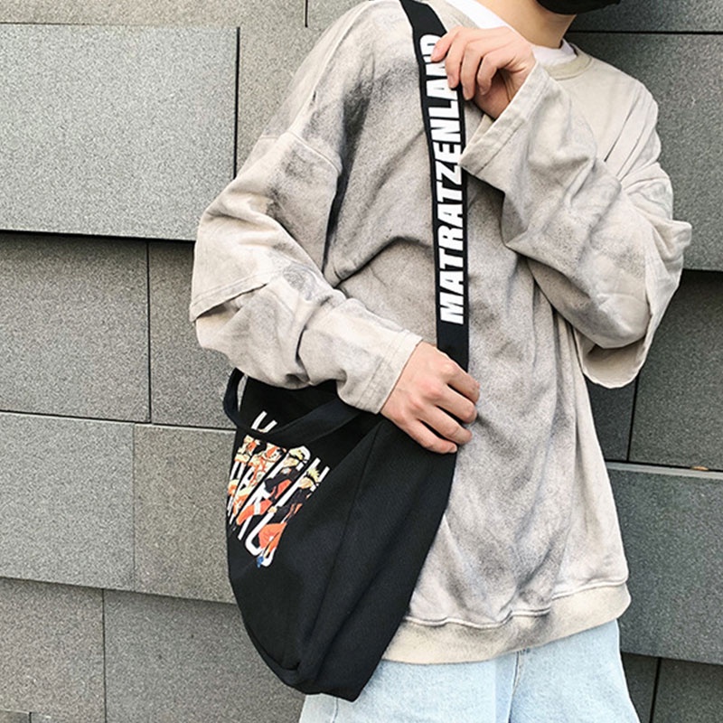 BOYASHI Túi Đeo Chéo Đa Năng Sức Chứa Lớn Bằng Vải Canvas Dành Cho Nam