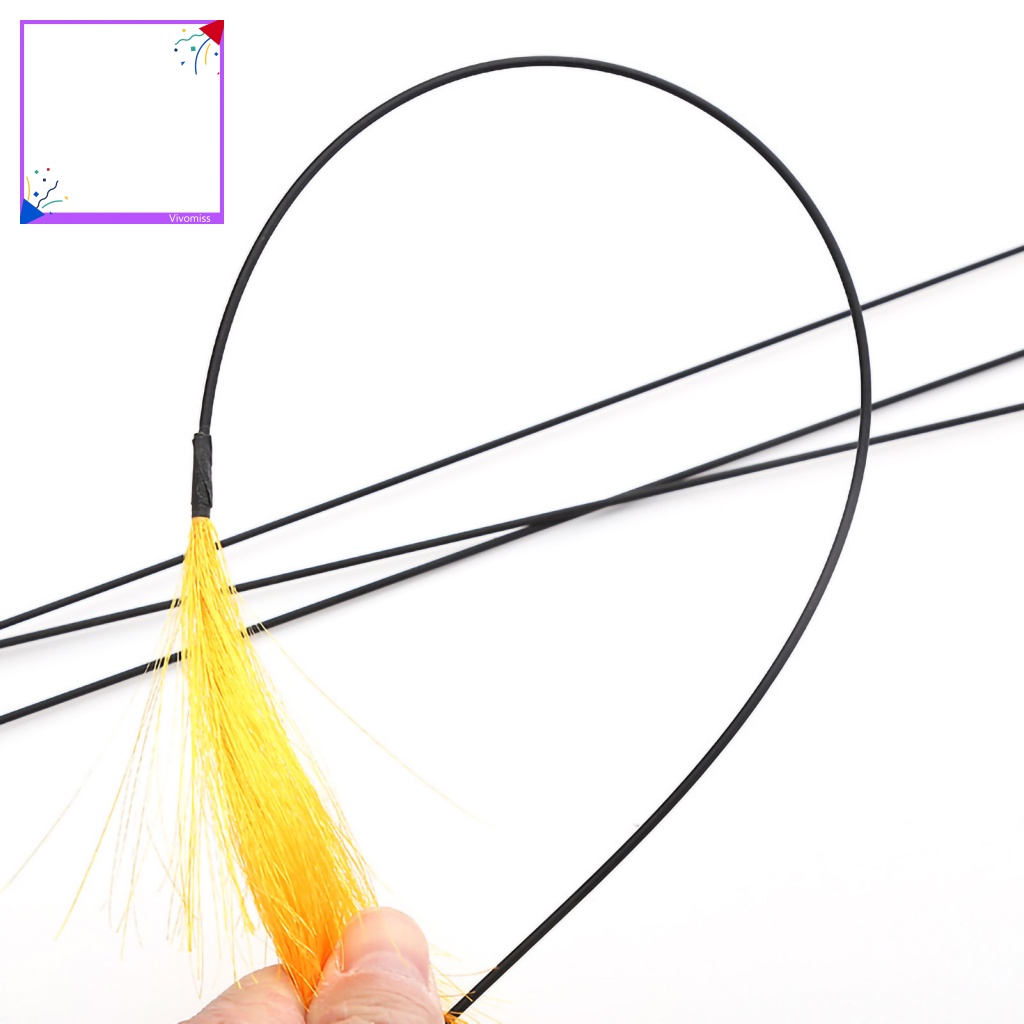 Gậy Đồ Chơi Gắn Lông Vũ Giải Tỏa Căng Thẳng Cho Mèo