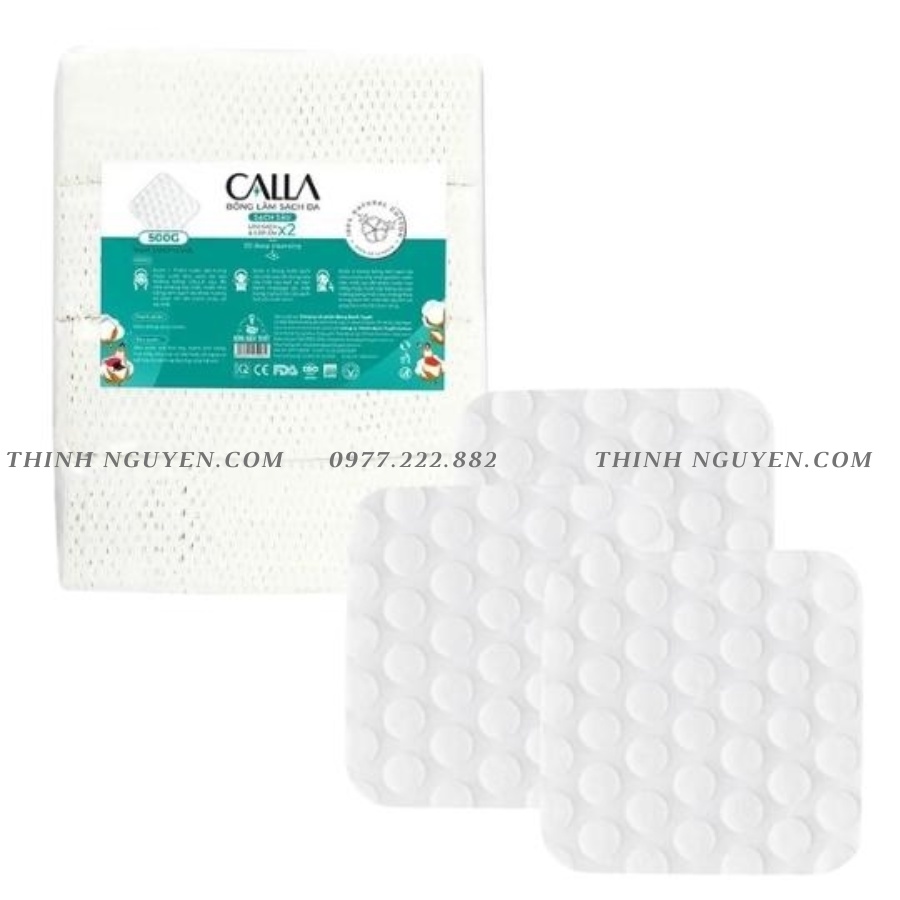 BÔNG TẨY TRANG LÀM SẠCH CALLA