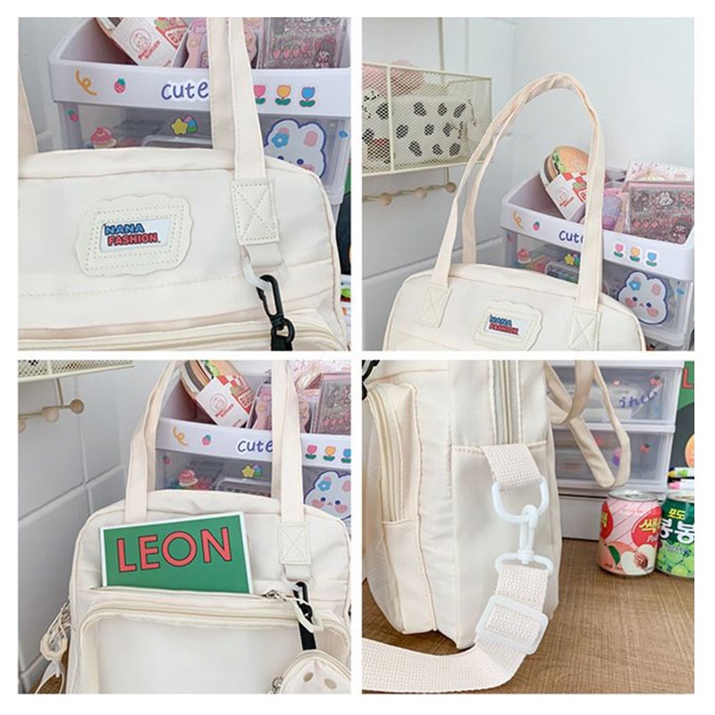 Just STAR Túi vải Nhật Bản Ý Hợp Thời Trang Cho Học Sinh