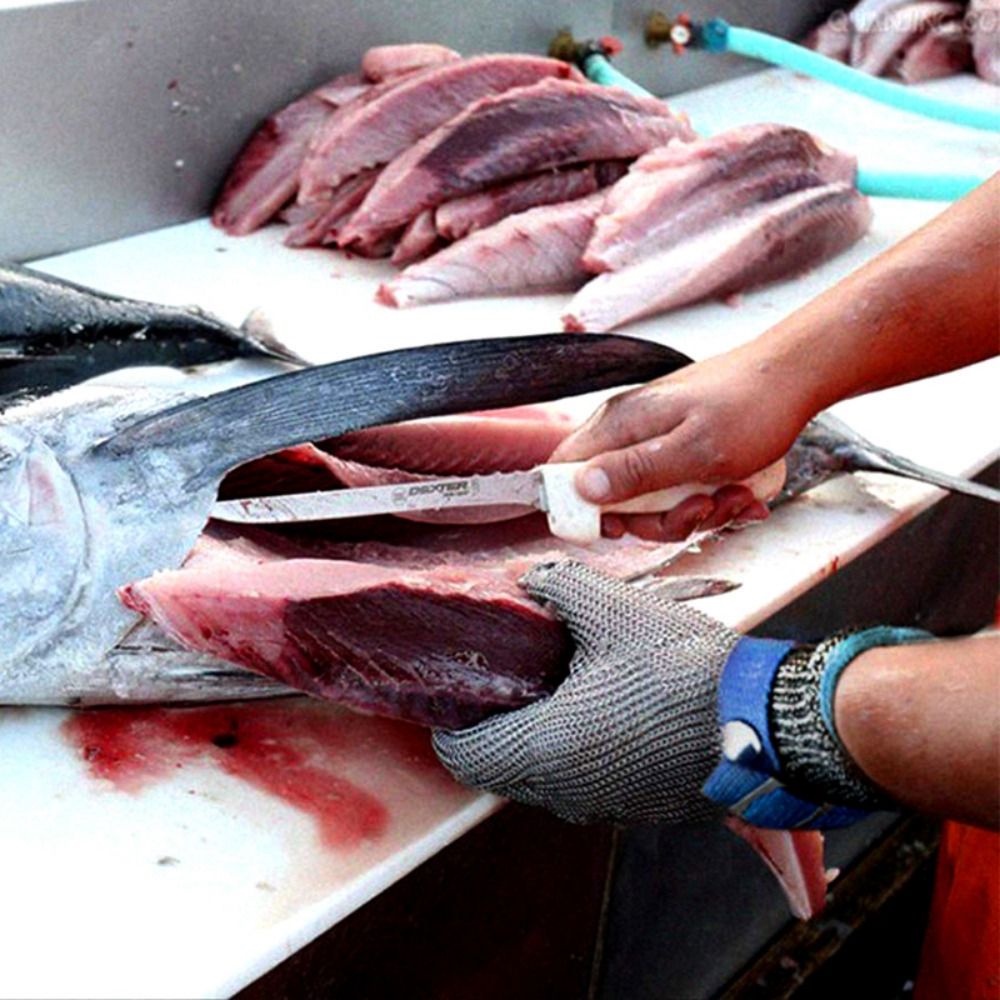 Găng Tay Lưới Thép Không Gỉ Bảo Vệ An Toàn Chống Rách Chống Ăn Mòn Dùng Khi Cắt / Bảo Hộ Lao Động / Cắt Kim Loại