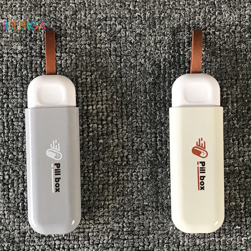 Hộp đựng thuốc nhỏ gọn 3 ngăn đựng thuốc nhỏ dễ mang theo cho ngoài trời