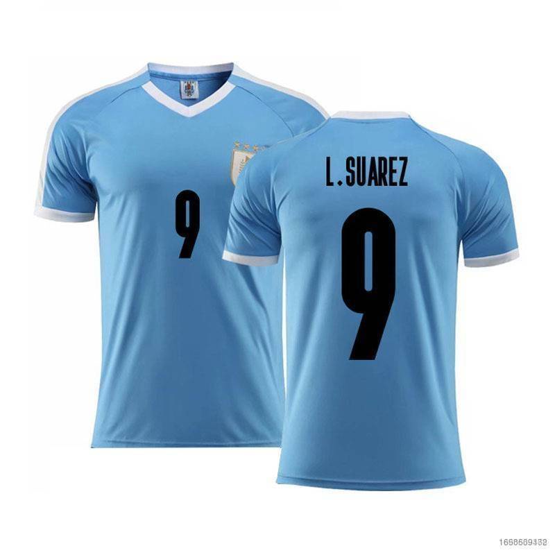 Áo Thun Bóng Đá Đội Tuyển Suarez Cavani BHS 2021 Uruguay