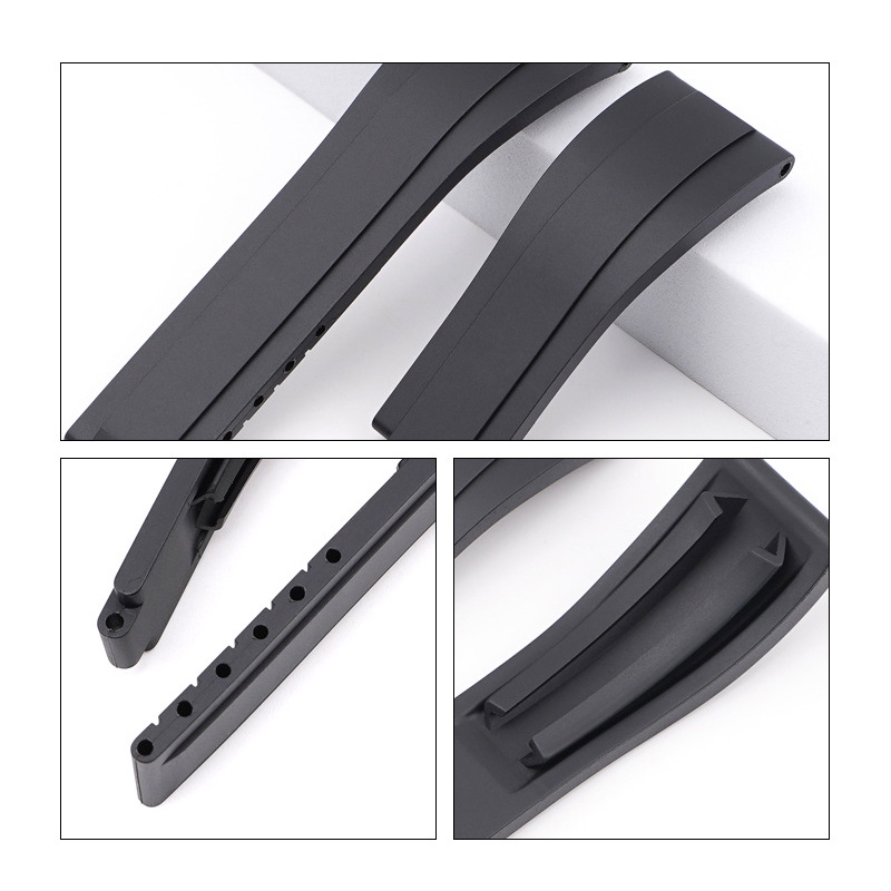 Dây Đeo Cao Su Silicone 20mm Tháo Gỡ Nhanh Cho Rolex Water Ghost Submariner Daytona