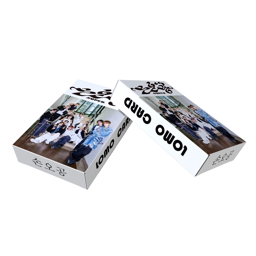 55pcs/box SEVENTEEN FML Photocards 10th Mini Album Lomo Cards SUPER Kpop Postcards LETAOTAO2023