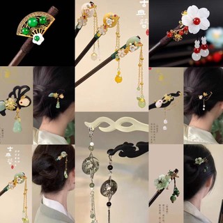 Trâm Cài Tóc hình bướm mặt dây chuyền Đơn Giản Phong Cách Trung Hoa Phụ Kiện Tóc Cho Nữ