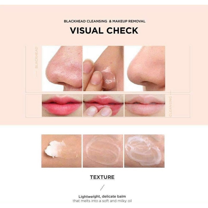 Sáp tẩy trang thuần chay#SHHOM Vegan Cleansing Balm 60ml | camky18