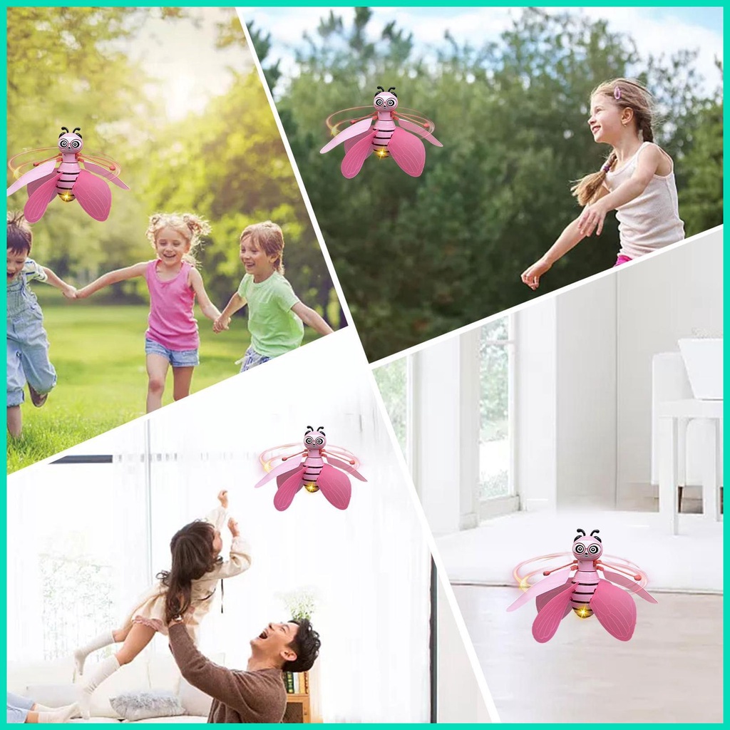 Đồ Chơi Con Ong Bay Mini Cảm Ứng Tay Có Thể Sạc Lại